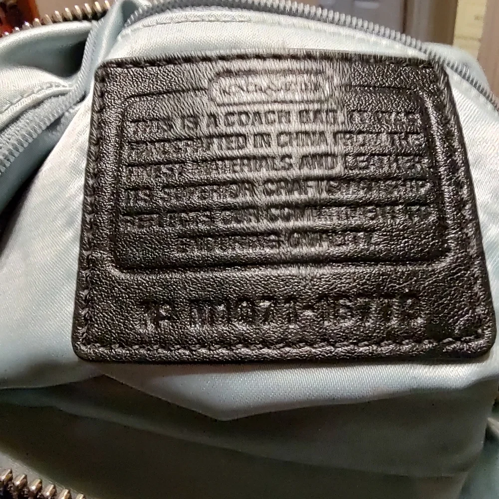 Coach Kristin OP Art Satchel In Black Signature C Canvas With Leather Trim